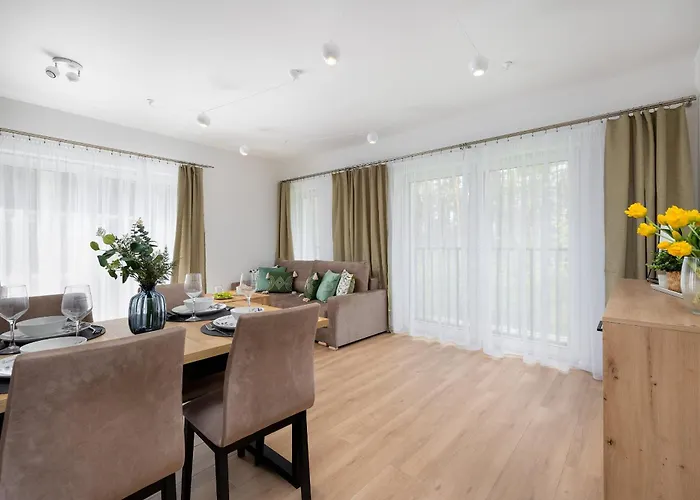 Stylowy Blisko Morza Z Parkingiem Zielona 3a By Renters ミエンジボジェ